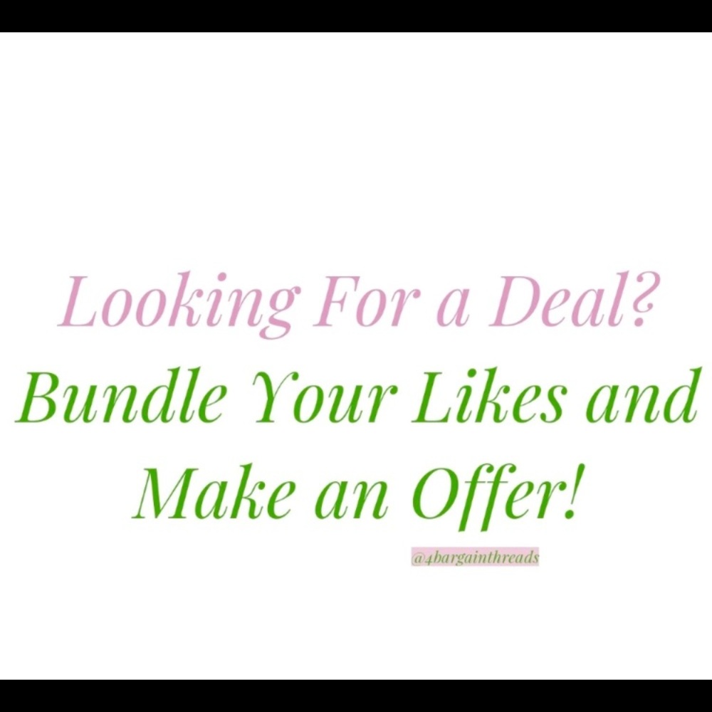 I give insane deals on bundles!